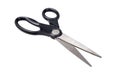 Black Scissors On A White Background