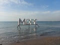 Black sea Anapa Russia beach more mope souf