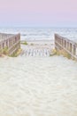 Black Sea beach in Sulina, Romania