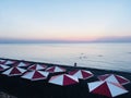 Beach at dusk