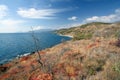 Black Sea coast in autumn