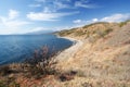 Black Sea coast in autumn, Crimea