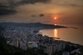 Black Sea, Rize Central Sunset, Turkey, Rize Landscape Central Sunset, Turkey, View