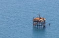 Black Sea science platform, drilling and exploration Royalty Free Stock Photo