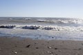 Black Sea. Sea waves. Sochi Royalty Free Stock Photo