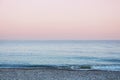 Black Sea at sunset. Nature background. New Athos, Abkhazia