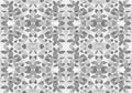 Grey seamless mosaic pattern. Abstract geometric background with triangles and circles for wallpaper and other applications. Gray. Royalty Free Stock Photo