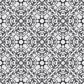 Black seamless pattern Royalty Free Stock Photo