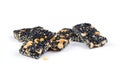 Black sesame bar Royalty Free Stock Photo