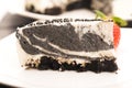 Black sesame cheese cake