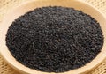 black sesame seeds