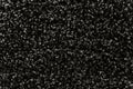 Black shaggy carpet texture, rug with short wool background Royalty Free Stock Photo