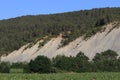 Black shales in Corbieres, France