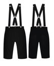 Black short pants with suspenders