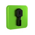 Black Shovel icon isolated on transparent background. Gardening tool. Tool for horticulture, agriculture, farming. Green