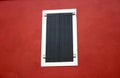 Black shutters Royalty Free Stock Photo