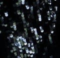 Black silber sequins blure pattern texture