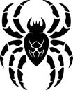 arthropod Black Silhouette Generative Ai