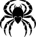 arthropod Black Silhouette Generative Ai