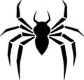 assassinbug Black Silhouette Generative Ai Royalty Free Stock Photo