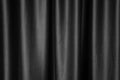 Black Silk Curtains texture Royalty Free Stock Photo