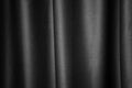 Black Silk Curtains texture Royalty Free Stock Photo