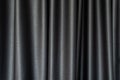 Black Silk Curtains texture background Royalty Free Stock Photo