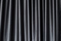 Black Silk Curtains texture background Royalty Free Stock Photo