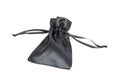 Black silk bag