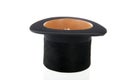 Black silk hat Royalty Free Stock Photo