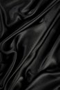 Black silk / velvet cloth Royalty Free Stock Photo