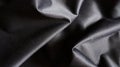 Close-Up Black Silky Cloth Fabric Backdrop with Curves