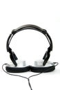 Black and silver Headphone Royalty Free Stock Photo