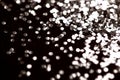 Black and Silver Sparkle Glitter background. Holiday, Christmas, Valentines, Beauty and Nails abstract texture Royalty Free Stock Photo