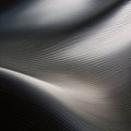 Black And Silver Wave Pattern: Blurred Forms And Intricate Surfaces Royalty Free Stock Photo