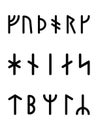 Long-branch Younger Futhark Runes Set Collection