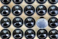 Black single-serve Ristretto Nespresso capsules