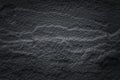 Black slate stone patterns with dark grey texture nature abstract for background Royalty Free Stock Photo