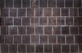 Black slate tile wall texture background Royalty Free Stock Photo