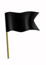 Black small flag