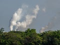 Black smoke from Industrial chimneys bad ecologyÃ Â¹Æ
