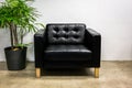 Black sofa Royalty Free Stock Photo