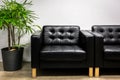 Black sofa Royalty Free Stock Photo