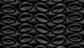 Black softness pattern with moving cells