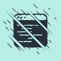 Black Software, web developer programming code icon isolated on green background. Javascript computer script random Royalty Free Stock Photo