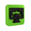 Black Software, web development, programming concept icon isolated on transparent background. Programming language and Royalty Free Stock Photo
