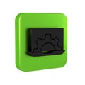 Black Software, web development, programming concept icon isolated on transparent background. Programming language and Royalty Free Stock Photo