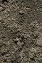 Black Soil Dirt Background Texture, Natural Pattern Royalty Free Stock Photo