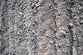 Black soil texture background Royalty Free Stock Photo