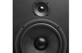 Black speaker isolated on a white. Royalty Free Stock Photo
